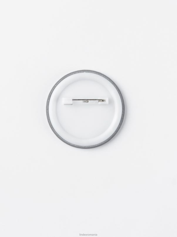 accesorii VHZ2F1022 brosa reflectorizanta femei argint Lindex