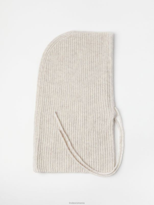 accesorii VHZ2F918 cagoule tricotate femei bej deschis Lindex