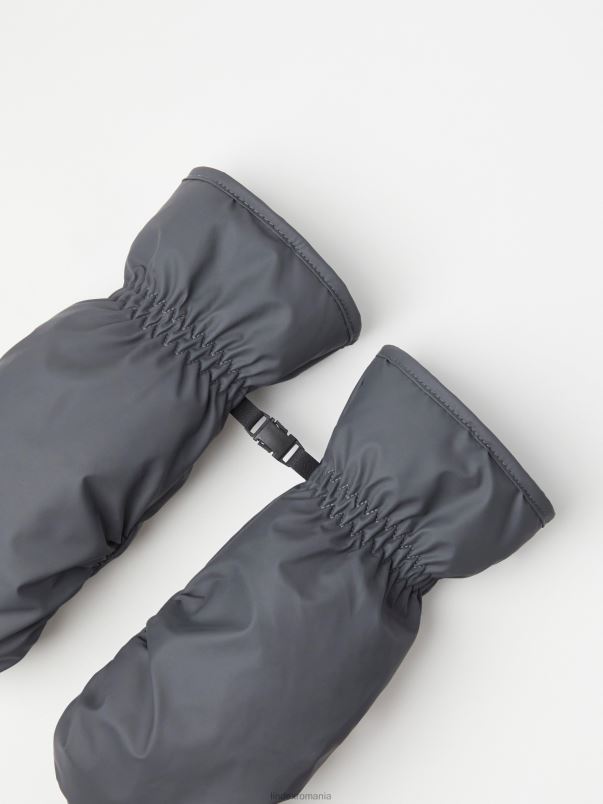 accesorii VHZ2F910 mănuși impermeabile femei gri praf închis Lindex