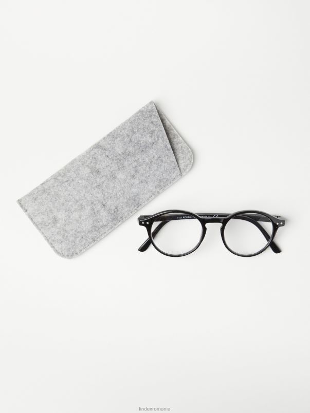 accesorii VHZ2F1051 ochelari rotunzi de citit femei negru Lindex
