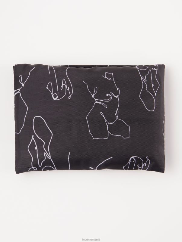 accesorii VHZ2F1039 cumparator pliabil femei negru Lindex