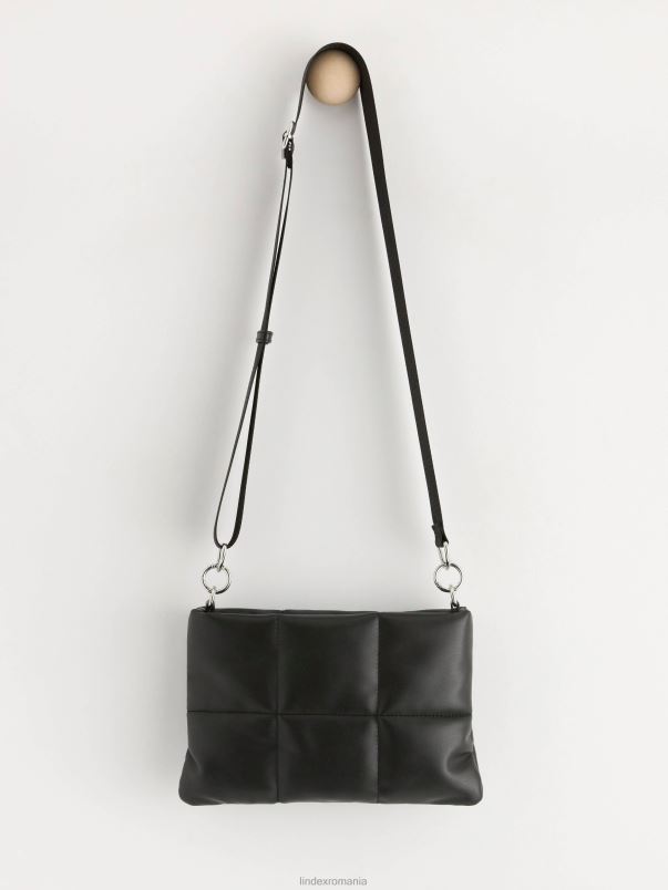 accesorii VHZ2F916 geanta de umar matlasata femei negru Lindex