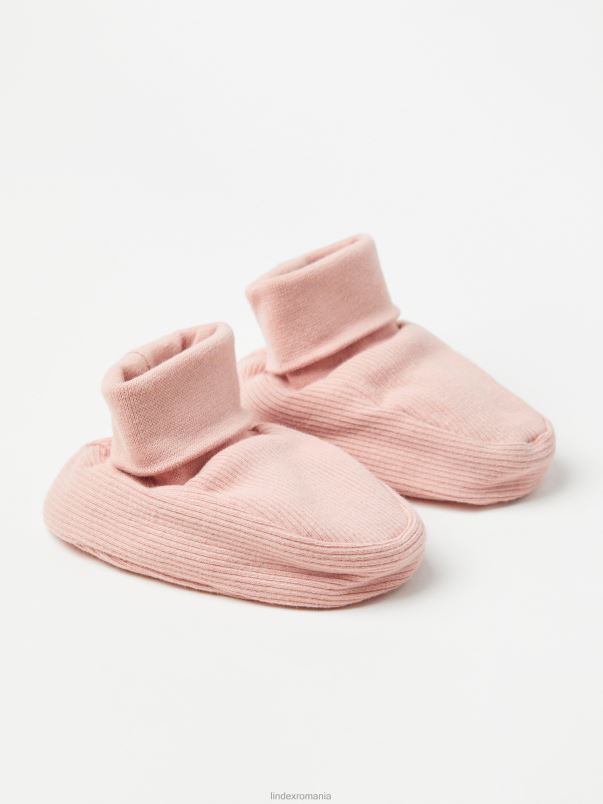 accesorii VHZ2F4085 picioare cu nervuri bebelus roz praf Lindex