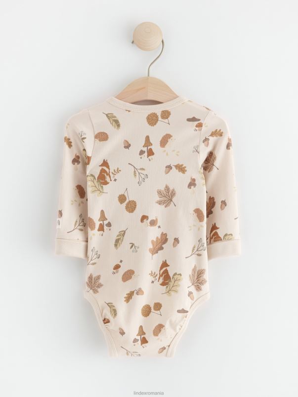 îmbrăcăminte VHZ2F3923 body wrap cu model bebelus bej Lindex