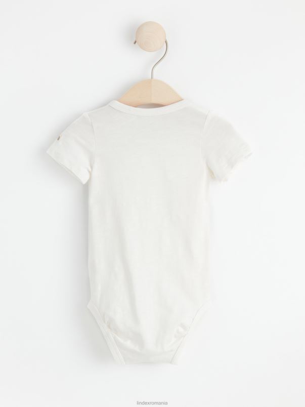 îmbrăcăminte VHZ2F4129 body wrap bebelus alb praf deschis Lindex