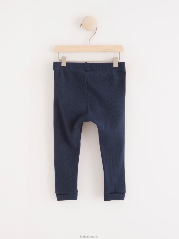 îmbrăcăminte VHZ2F4284 jambiere cu nervuri bebelus marina Lindex