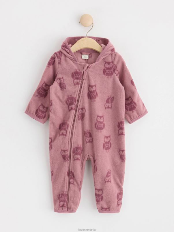 îmbrăcăminte VHZ2F3948 per total în lână bebelus roz praf Lindex