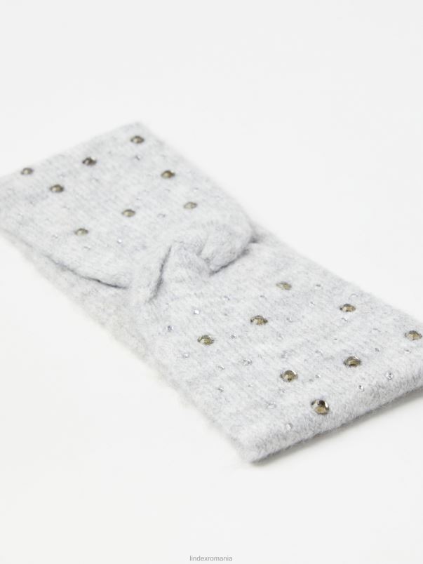 accesorii VHZ2F3142 bentita cu strasuri copii melange gri Lindex