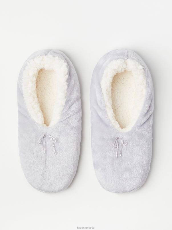 accesorii VHZ2F3148 papuci copii gri deschis Lindex