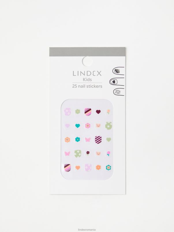 accesorii VHZ2F3190 autocolante pentru unghii copii liliac deschis Lindex