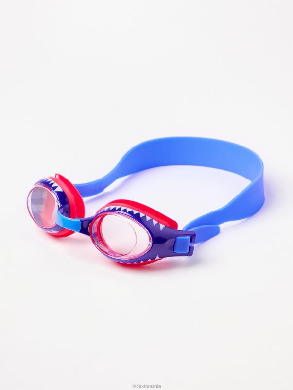 accesorii VHZ2F3215 ochelari de înot copii albastru Lindex