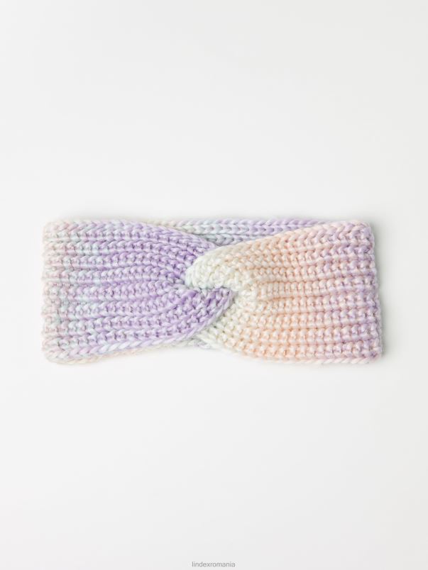 accesorii VHZ2F3229 bentita tricotata copii liliac deschis Lindex