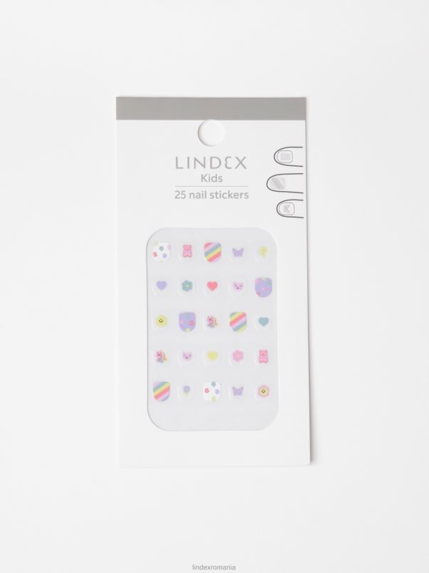 accesorii VHZ2F3243 autocolante pentru unghii copii roz deschis Lindex