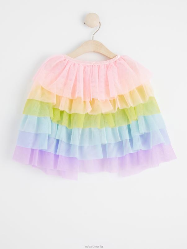 accesorii VHZ2F3251 pelerină curcubeu copii roz deschis Lindex