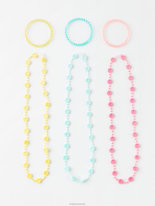 accesorii VHZ2F3324 set cu bratari si coliere copii apă ușoară Lindex