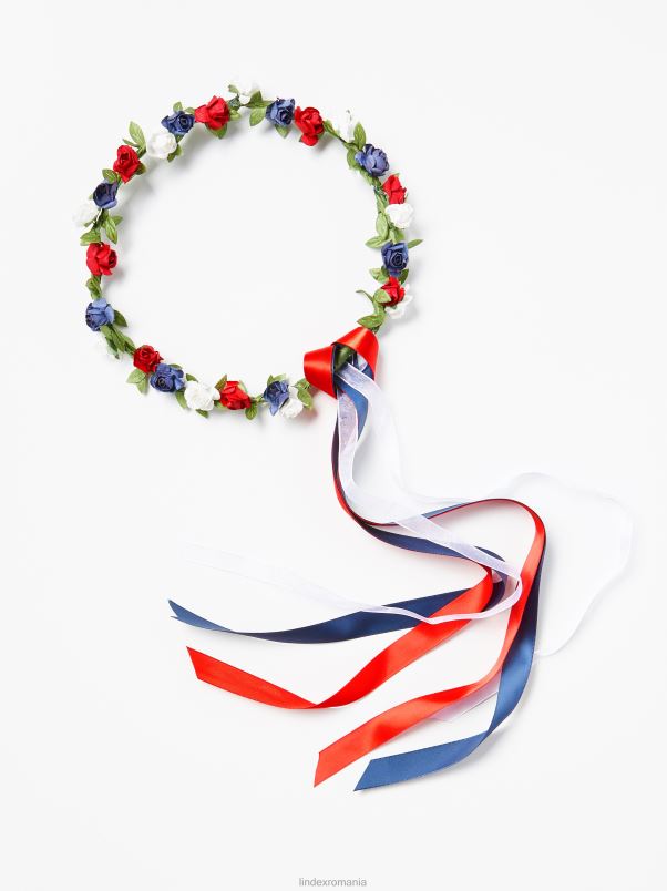 accesorii VHZ2F3362 coroana de flori copii marina Lindex