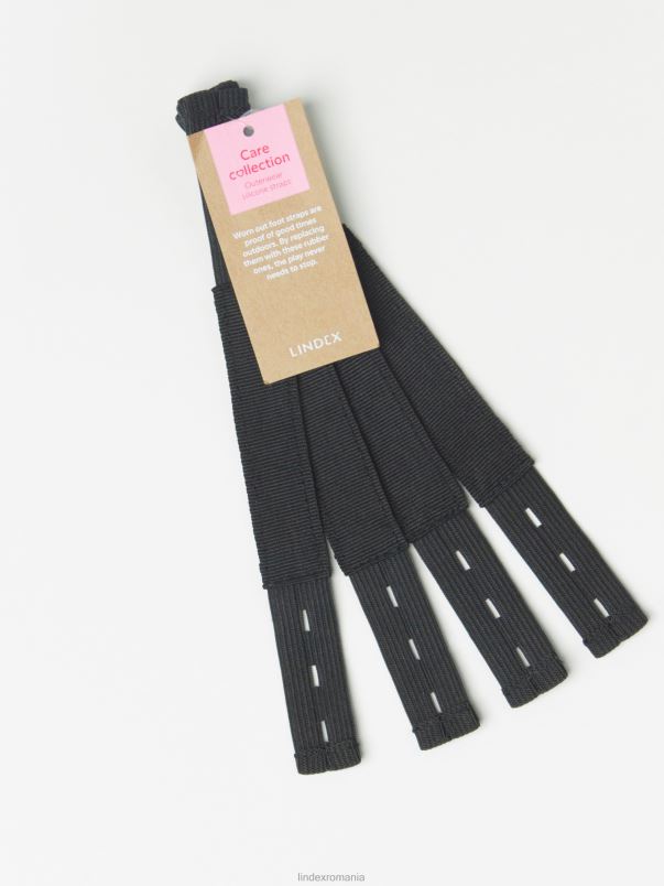 accesorii VHZ2F1349 curea extra elastica pentru picioare 4 piese copii negru Lindex