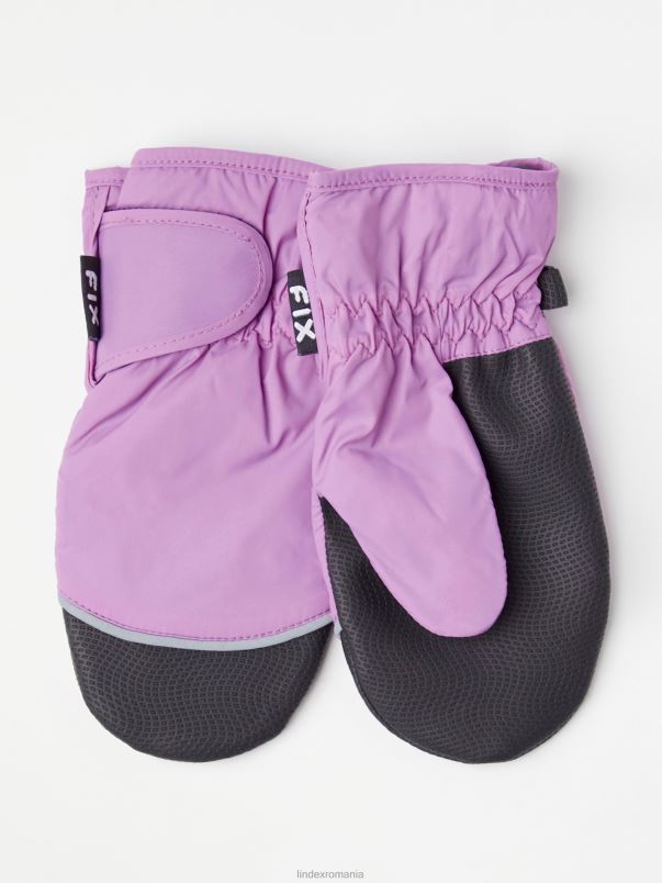 accesorii VHZ2F3010 fixați mănuși impermeabile copii liliac praf deschis Lindex