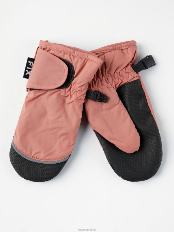 accesorii VHZ2F3050 fixați mănuși impermeabile copii roz praf Lindex