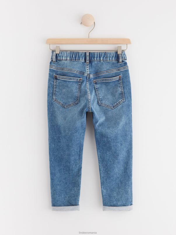 îmbrăcăminte VHZ2F3797 blugi conici cu talie obișnuită copii denim Lindex