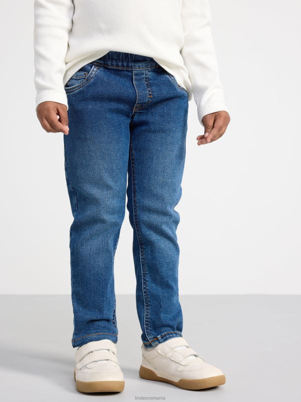 îmbrăcăminte VHZ2F3818 blugi sture drepti cu talie obișnuită copii denim Lindex