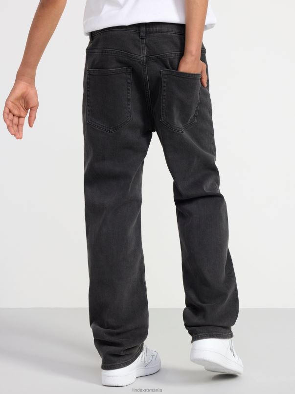 îmbrăcăminte VHZ2F3820 vilgot lat picior drept talie regulată copii negru Lindex