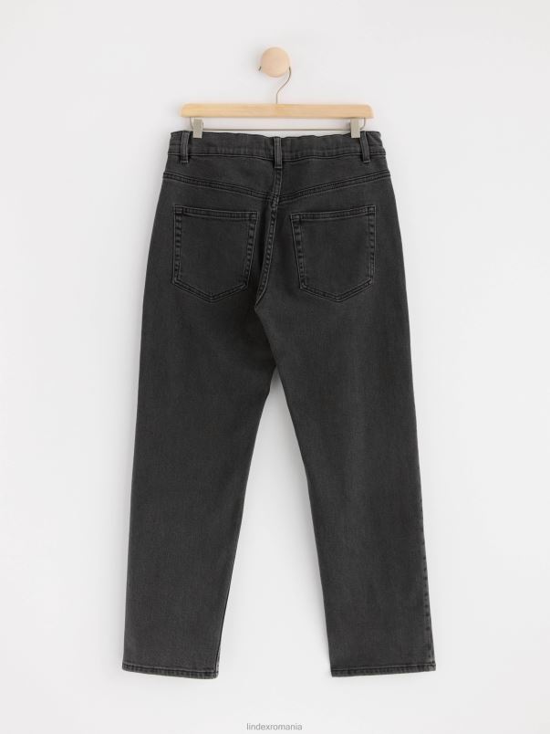 îmbrăcăminte VHZ2F3820 vilgot lat picior drept talie regulată copii negru Lindex