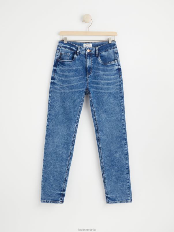 îmbrăcăminte VHZ2F3838 sture staffan blugi drepti din jerse cu talie obișnuită copii denim Lindex