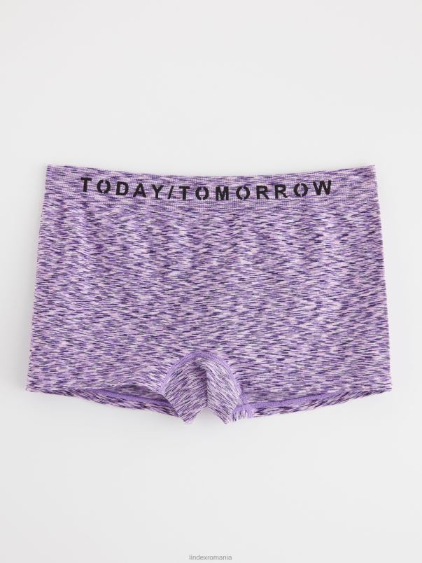 îmbrăcăminte VHZ2F3571 boxer fără cusături copii liliac deschis Lindex