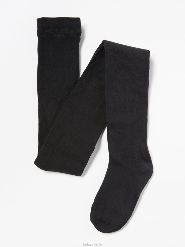 îmbrăcăminte VHZ2F3694 dresuri fine tricotate copii negru Lindex