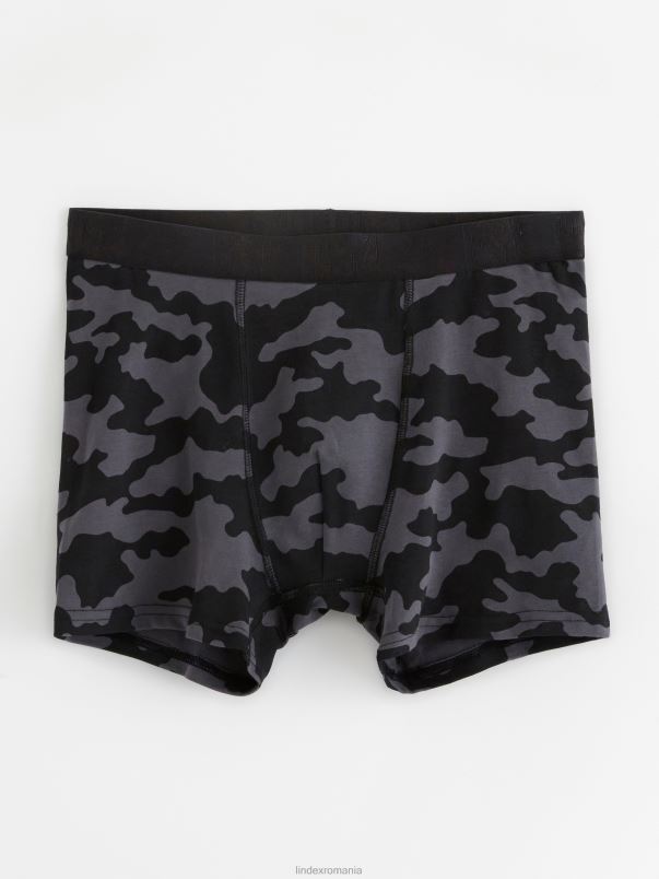 îmbrăcăminte VHZ2F3698 boxer cu camuflaj copii negru Lindex