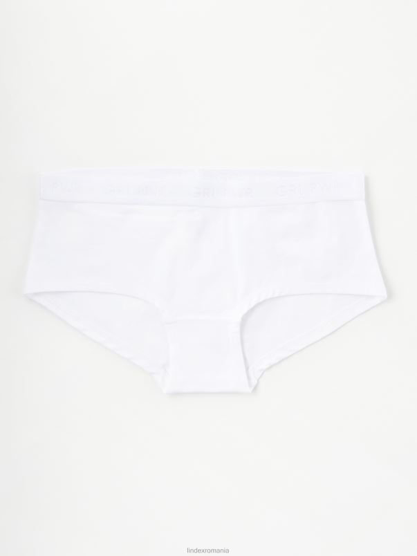 îmbrăcăminte VHZ2F3724 slipuri cu text copii alb Lindex