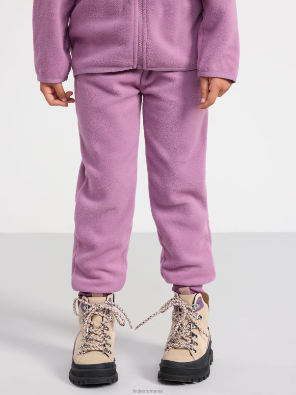 îmbrăcăminte VHZ2F2461 fixează pantalonii în lână copii liliac praf deschis Lindex