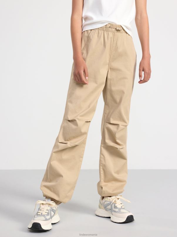 îmbrăcăminte VHZ2F2514 pantaloni de parașuta copii bej Lindex