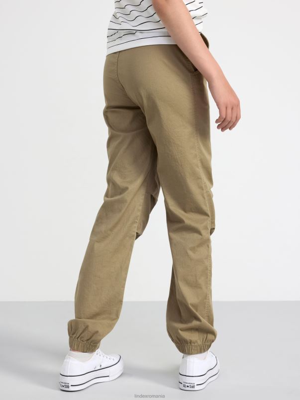 îmbrăcăminte VHZ2F2521 pantaloni de parașuta copii verde Lindex