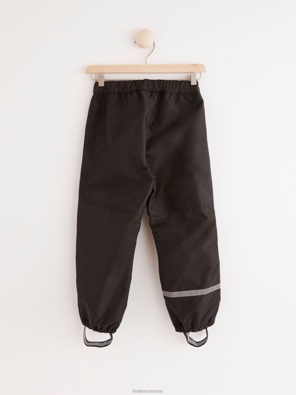 îmbrăcăminte VHZ2F2611 pantaloni shell copii negru Lindex