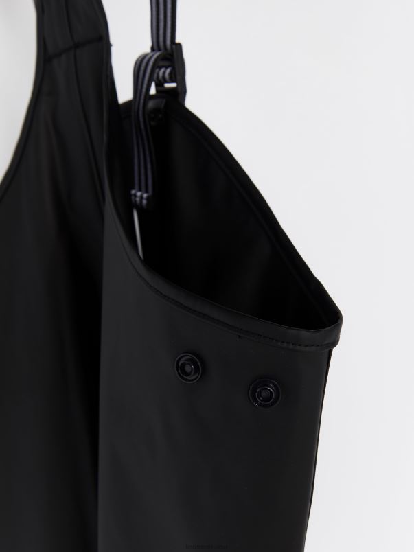 îmbrăcăminte VHZ2F3057 pantaloni de ploaie cu căptușeală din lână copii negru Lindex