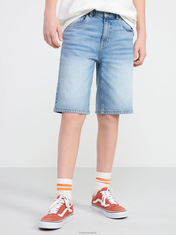 îmbrăcăminte VHZ2F2645 staffan pantaloni scurți drepti cu talie normală copii denim lejer Lindex