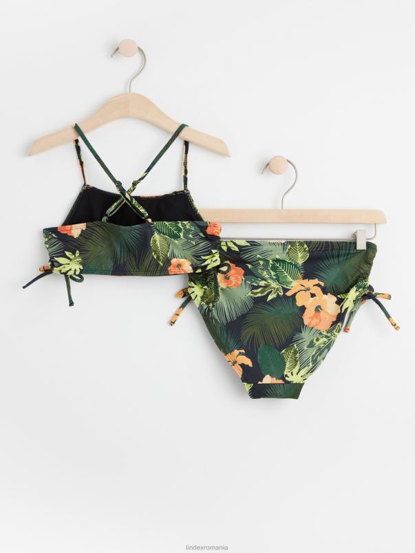 îmbrăcăminte VHZ2F3791 bikini cu modele cu șnururi copii negru Lindex