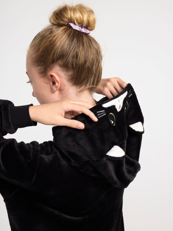 îmbrăcăminte VHZ2F3487 costume confortabile copii negru Lindex