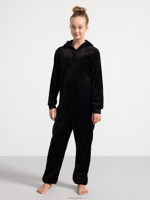 îmbrăcăminte VHZ2F3487 costume confortabile copii negru Lindex