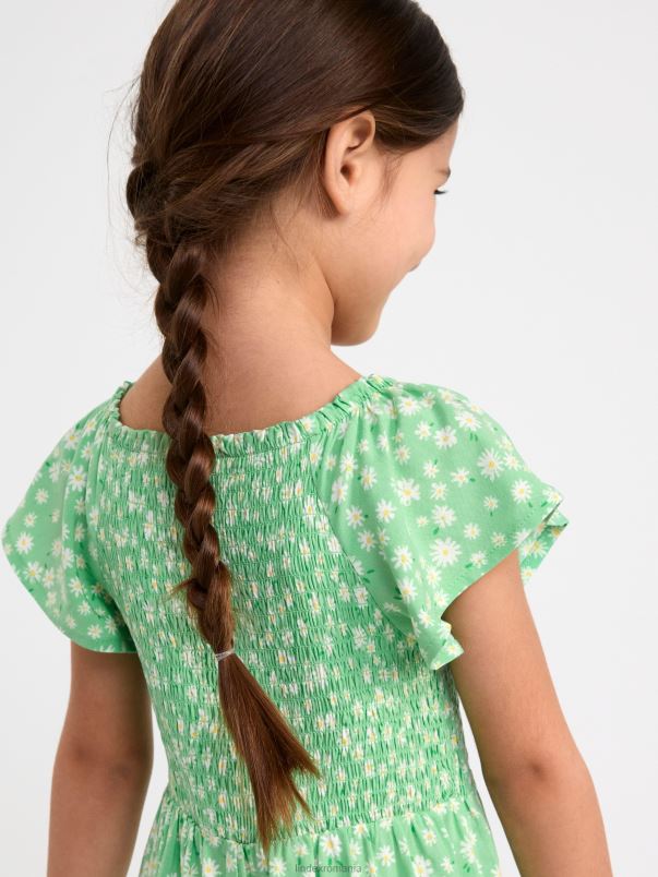 îmbrăcăminte VHZ2F3861 salopetă cu salopetă copii verde Lindex