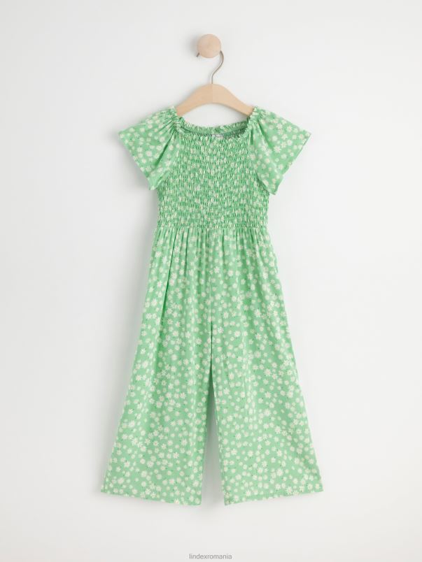 îmbrăcăminte VHZ2F3861 salopetă cu salopetă copii verde Lindex