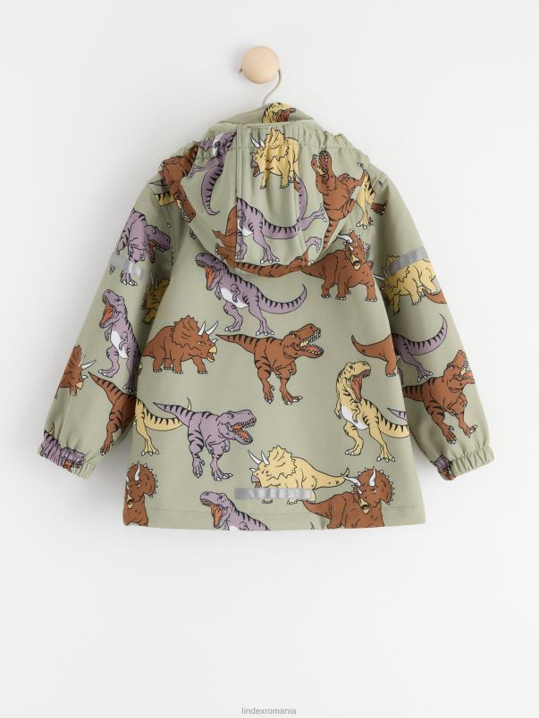 îmbrăcăminte VHZ2F2941 fix jacheta softshell copii verde praf deschis Lindex