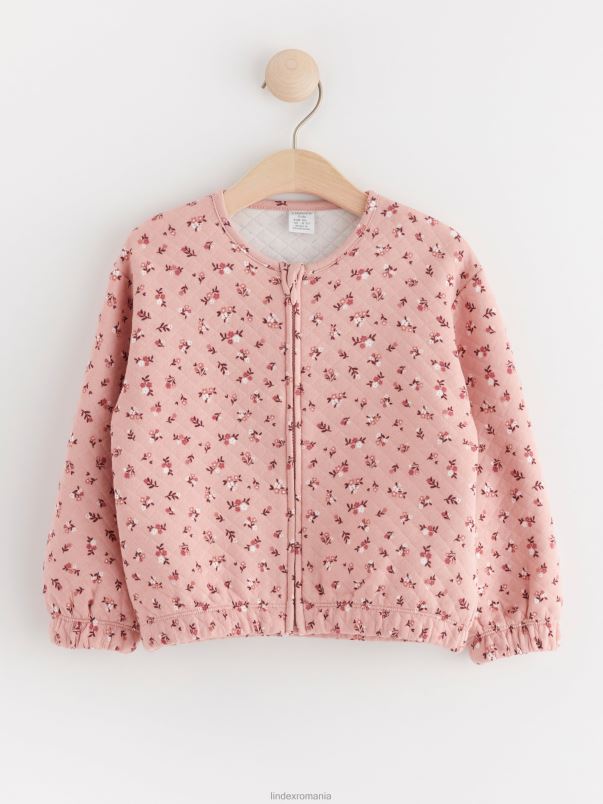 îmbrăcăminte VHZ2F2965 jacheta cu flori copii roz praf Lindex