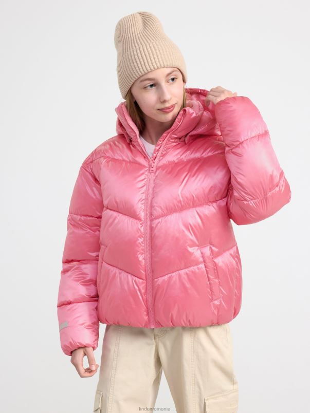 îmbrăcăminte VHZ2F2972 jachetă puf hidrofugă copii roz Lindex