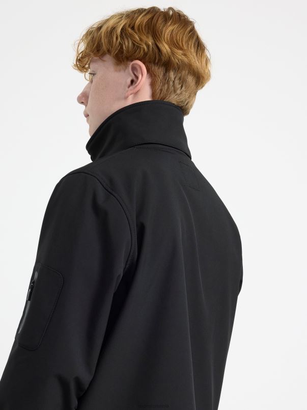 îmbrăcăminte VHZ2F2978 jachetă softshell impermeabilă copii negru Lindex