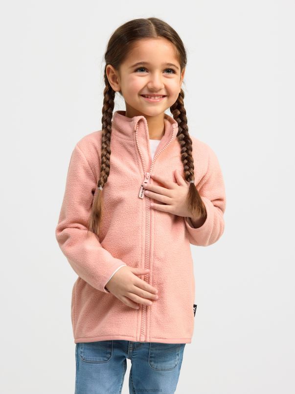 îmbrăcăminte VHZ2F3021 fix jacheta fleece copii roz praf Lindex