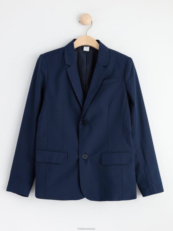 îmbrăcăminte VHZ2F3058 blazer bleumarin închis copii marina Lindex