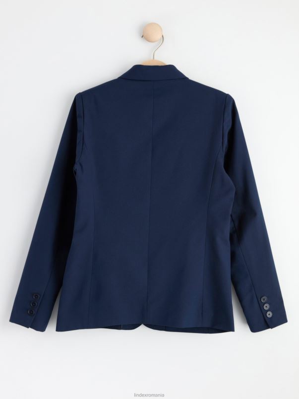 îmbrăcăminte VHZ2F3058 blazer bleumarin închis copii marina Lindex